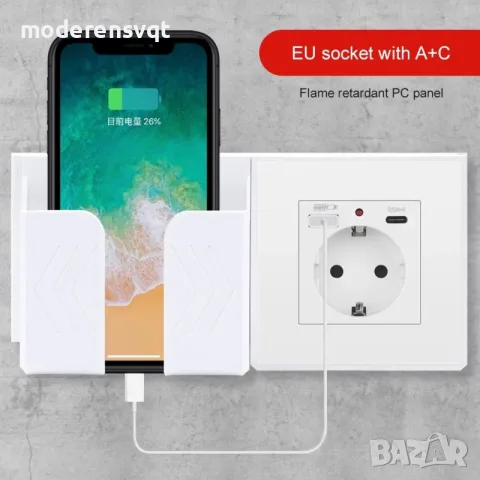 Електрически контакт 16A с USB и Type-C 250V 3500W, снимка 2 - Ключове, контакти, щепсели - 56167445
