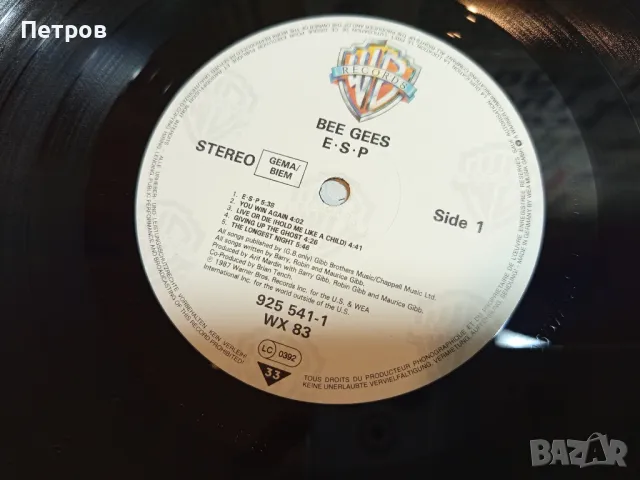 Грамофонна Плоча "Bee Gees", снимка 8 - Грамофонни плочи - 47778969