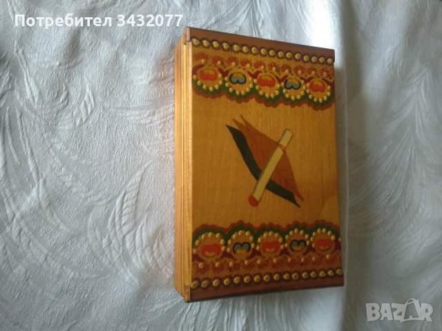 Кутия за цигари, снимка 3 - Други ценни предмети - 53698496