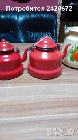 емайлирани чайници, снимка 3 - Други - 53154553