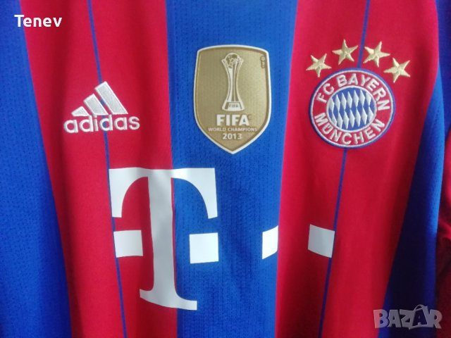 Bayern Munich Adidas оригинална фланелка футболна тениска Байерн Мюнхен размер L, снимка 3 - Тениски - 41699760