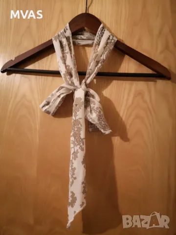 Ново малко шалче за шия пролетно на цветя, снимка 1