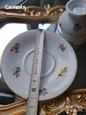 Чаша за еспресо Винтидж порцелан , снимка 8 - Чаши - 53829060