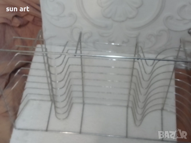 поставка за чинии ,отцедник, снимка 3 - Аксесоари за кухня - 52384147