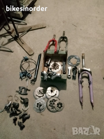 Много части останали от различни проекти или ъпгрейди 