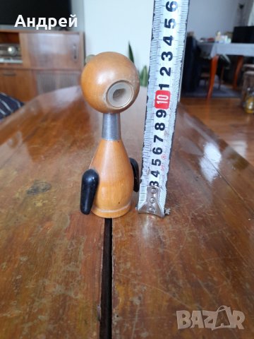 Стара дървена солница #3, снимка 3 - Антикварни и старинни предмети - 39069635