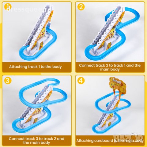 3838 Играчка патета катерещи се по ескалатор и пързалка, снимка 9 - Други - 39891418