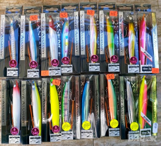 Воблер Shimano Exsence Silent Assassin Flash Boost - потъващ 140mm 28g