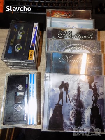 Аудио касети - 6 броя -Tdk AD-60/90/120/ със записи на - Nightwish - 2000/2002/2004/2005/ 2006 live, снимка 12 - Аудио касети - 40752571