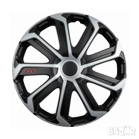 Тасове за джанти 15'' Versaco Evo Black/Silver