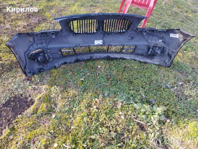 Оригинална оборудвана предна броня за Бмв ф10-ф11, снимка 6 - Части - 52851080