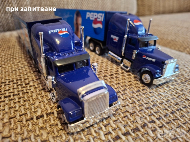 Камиончета рекламни Pepsi, 2 бр., обща цена, снимка 2 - Колекции - 48261203