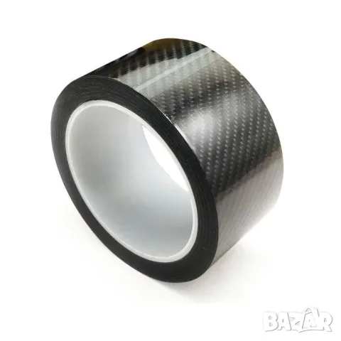 Карбоново защитно фолио за прагове 5 m x 50 mm