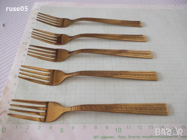 Лот от 5 бр. вилици, снимка 2 - Прибори за хранене, готвене и сервиране - 49520960
