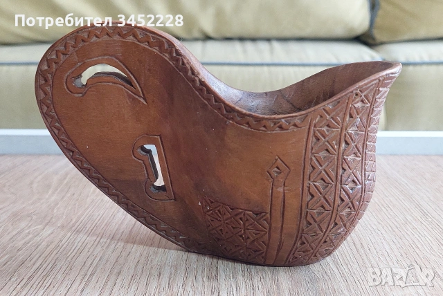 дърворезба Скандинавска сватбена чаша за ценители , снимка 6 - Декорация за дома - 53846085