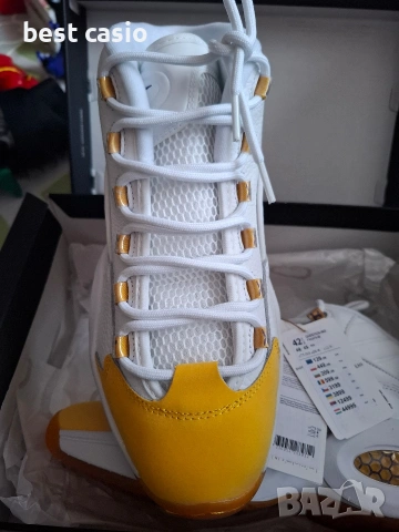 Продавам нов оригинален limited edition Reebok Question mid. FX 4278., снимка 12 - Маратонки - 48029544