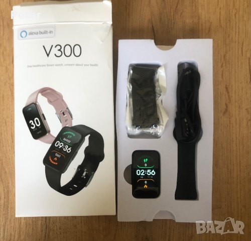 Smart Watch V300 Alexa Voice 1.47’ инча за Android и iOS, снимка 4 - Смарт гривни - 41954493