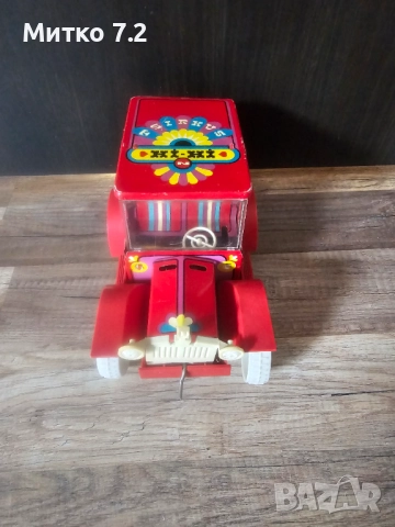 Стара ламаринена  играчка, снимка 6 - Колекции - 52334107