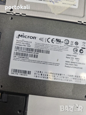 Micron P410m SAS SSD 200GB за сървър Server