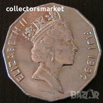 50 цента 1994, Фиджи, снимка 2 - Нумизматика и бонистика - 34370966