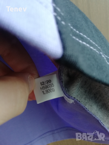 Adidas Нова Оригинална Дамска Тениска Graphic Tee Light Purple 36/38 S, снимка 5 - Тениски - 44760903