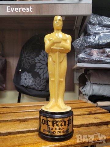 Оскар за най- добър РИБАР,сувенир ,награда, снимка 7 - Статуетки - 40337144