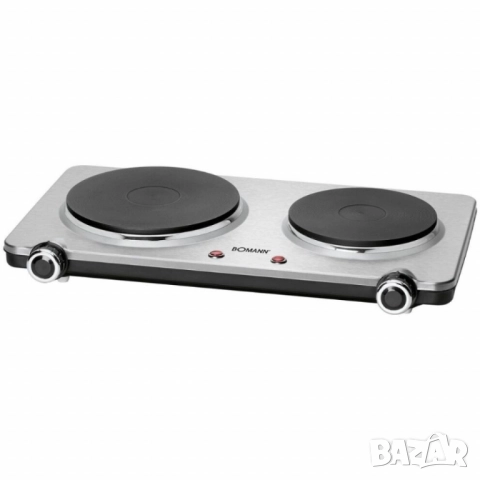 Електрически двоен котлон Bomann 2500 W DKP 5033 E CB– мощен, компактен и надежден уред з, снимка 3 - Друга електроника - 51918217