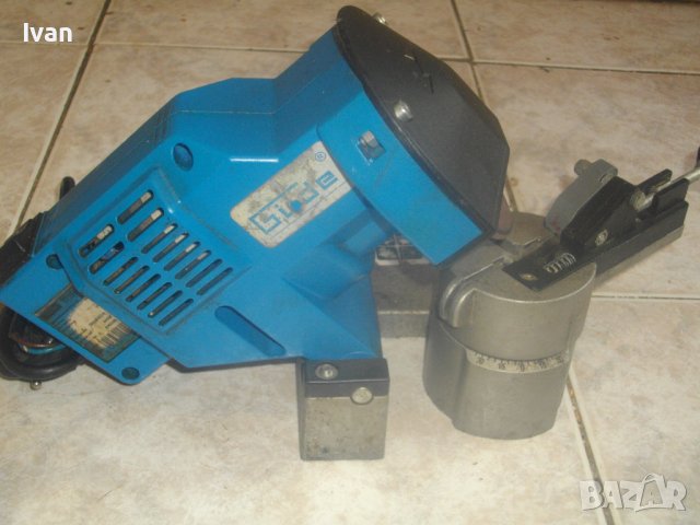 GUDE GS650-85W/ф100mm-Немска Профи Ел.Машина Заточване На Вериги-Регулируем Наклон 0-35 Градуса, снимка 2 - Други инструменти - 41957506