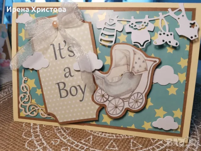 Ръчно изработени картички за деца, снимка 9 - Декорация за дома - 49311334