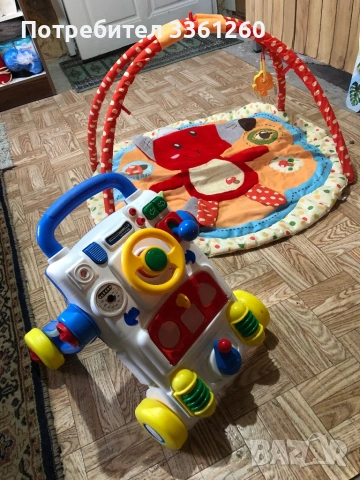 Музикална проходилка и активна гимнастика, снимка 3 - Музикални играчки - 53173257