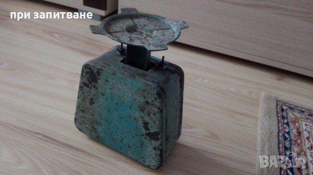Старо руско кухненско кантарче, снимка 4 - Антикварни и старинни предмети - 41876630
