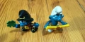 Колекционерски фигурки Schleich Смърфове (Smurfs) - Свети Патрик и Fix & Foxi Рекламен, снимка 2