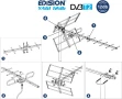 EDISION външна телевизионна антена 21-48 UHF, снимка 4