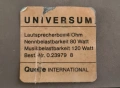 Немски трилентови тонколони Universum, снимка 2