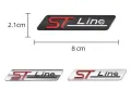 Алуминиеви емблеми "ST Line" за Ford - 80 мм./ 21 мм., снимка 2