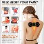 Нов преносим мини масажор за болки в шията гърба кръста ръце крака тяло, снимка 7