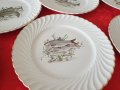 Френски порцеланов рибен сервиз за хранене LUNEVILLE, снимка 10