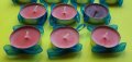 Чаени ароматни свещи с панделки , снимка 3