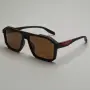 Слънчеви очила Prada Limited Edition поляризирани, нови, черни и кафяви, снимка 5