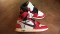 Off-White × Nike Air Jordan 1 Retro High The Ten "Chicago" AA3834-101 Размер EUR 44/UK 9 41-14-S, снимка 1