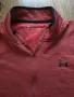 under armour half zip fleece - мъжко голямо горнище 3ХЛ , снимка 2