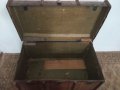  Старинен Пътнически сандък куфар, снимка 11