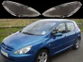 Стъкла (капаци) за фарове за Peugeot 307, снимка 1
