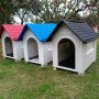 НОВА Добре вентилирана изолирана Пластмасова Къща колиба за куче котка, снимка 1