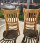 Дървени дъбови столове 2 броя, снимка 4