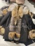 Дамски палта от алкантара, алпака, естествена кожа и естествен косъм, снимка 17