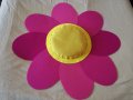 Шапки на цветя от филц-47 см. , снимка 8