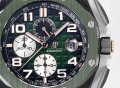 Мъжки часовник Audemars Piguet Royal Oak Offshore Green с швейцарски механизъм, снимка 3