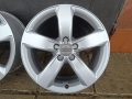 ОРИГИНАЛНИ алуминиеви джанти 18 ' цола 5х112 Ауди / AUDI 5x112 66,6, снимка 11
