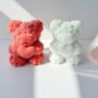 3d Мече от рози със сърце силиконов молд форма фондан шоколад гипс смола свещ сапун декор, снимка 3